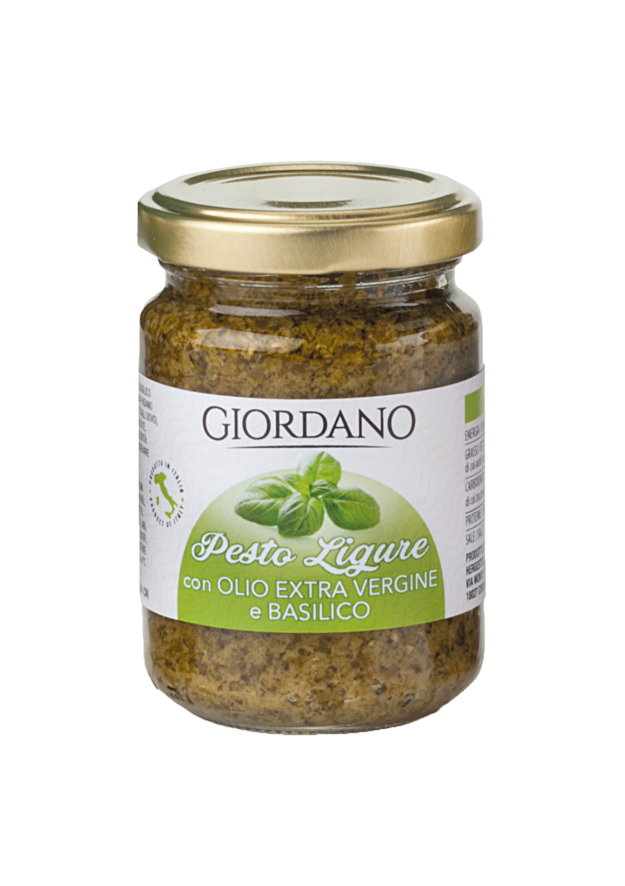 Pesto Ligure Con Olio Extravergine E Basilico - 130.00g