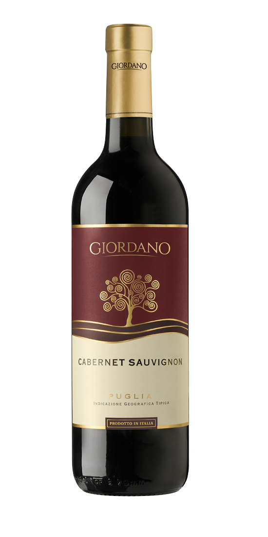 Giordano Weine Unisex Cabernet Sauvignon Puglia Igt - Internationaler Rotwein, Der Aus Der…