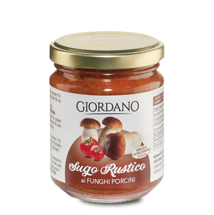 Sugo Rustico Ai Funghi Porcini - 180.00g