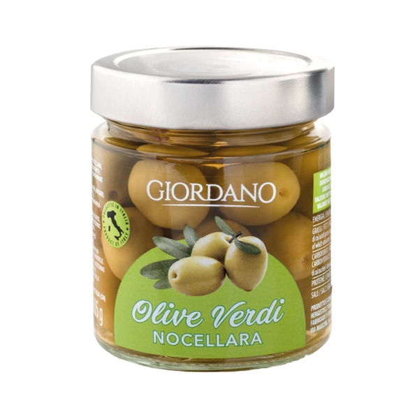 Olive Verdi Nocellara Intere In Salamoia - Ganz In Salzlake200.00g