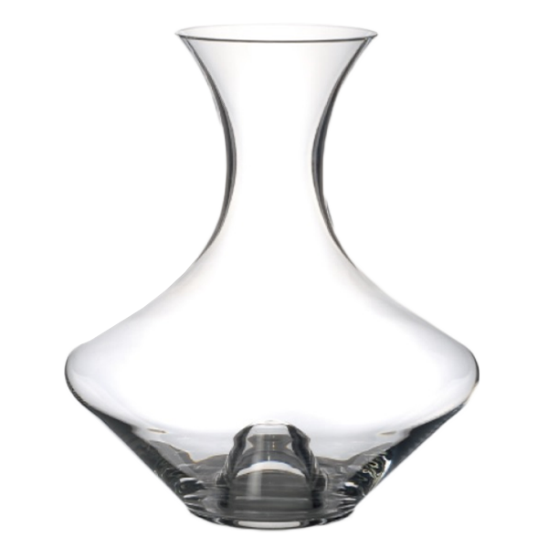 Decanter "diamante" - Karaffe Aus Diamantenem Kristall, Fassungsvermögen 1850 Cl. Ein Accessoire Von Hervorragender Qualität Und Verarbeitung, Funktionell Für Die Sauerstoffanreicherung Von Wein. Dank Der Einkerbung Am Boden, Die Auch Den Griff Erleichter