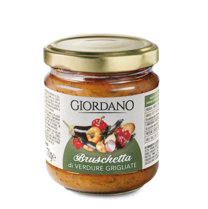 Bruschetta Di Verdure Grigliate - 170.00g