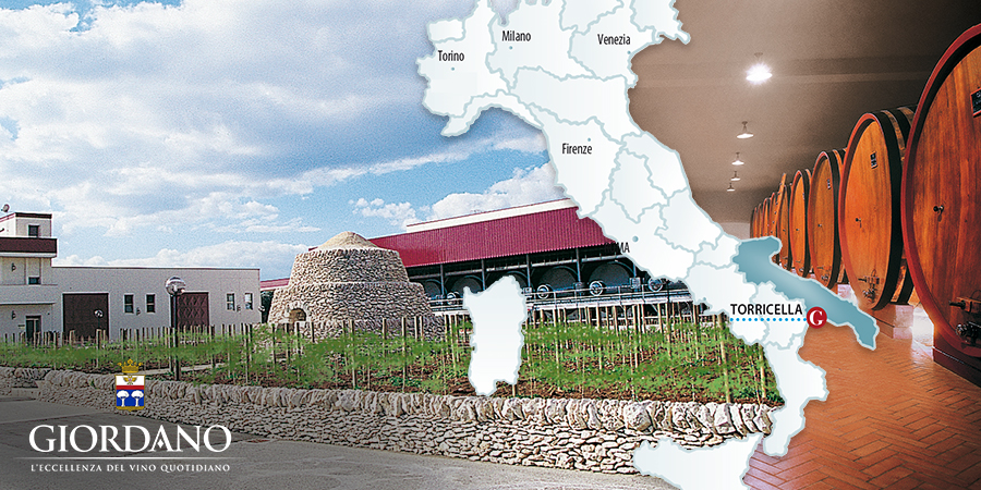 Die Kellerei Giordano von Torricella - Leidenschaft und Wein Die Kellerei Giordano von Torricella - Leidenschaft und Wein