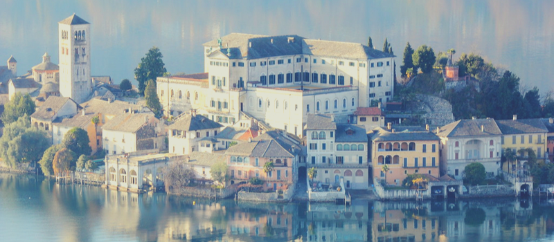 Il Lago d'Orta è un magnifico luogo da creare